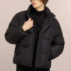 남녀공용 겨울 웰론 푸퍼 숏 패딩 베이직 점퍼 자켓 푸퍼 패딩 경량 데일리 점퍼 숏 재킷 웰론