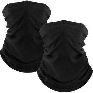 푸인로스 2팩 겨울 넥워머, 케시미어 워머 스카프 추운 날씨 마스크 남성/여성용 커버