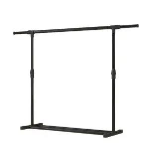 키낮은행거 스탠드 수납 옷 옷걸이 자취방 높이조절 60cm고정형+바퀴