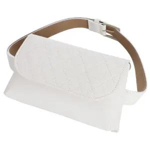 체인끈 내장 마름모 퀄팅백 골프공 겸용 파우치 볼케이스 MNB-WBAG-0472-화이트