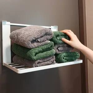 접이식 빨래건조대 걸이 원룸 소형 미니 무타공 자석 행거 세탁실 수건 속