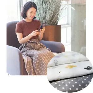 나와니스_ 다용도 치마담요 (이중거즈 블랭킷)