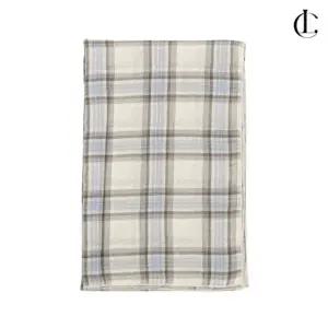 엘케이트 여자 스카프 얇은 면 목도리 스툴 체크 머플러 LNM230