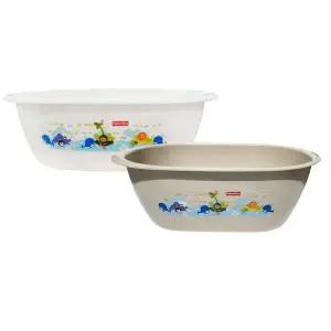 [피셔프라이스] 신생아 욕조 2개세트 아기욕조 벽걸이형 유아 목욕통 헹굼통 출산준비물