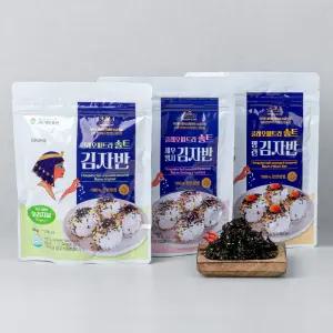 100% 완도산 김 프리미엄 김자반 3종 50g 3팩+3팩 총 6팩 골라담기 (오리지널/새우멸치/명란)