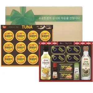 동원참치 스팸혼합선물세트 (동원S12호+스팸TD호)