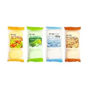 재우 오이/인삼/살구/화이트 선택 3개입 미용 비누