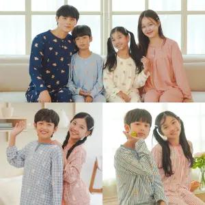 폭스클럽가을겨울잠옷피치기모가족커플아동주니어파자마