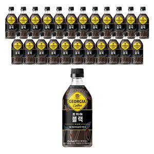 조지아 크래프트 블랙, 470ml, 24개