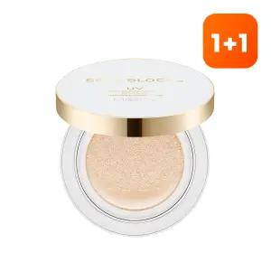[1+1] [미샤] 세이프 블록 RX 커버 톤업 선쿠션 SPF50＋/PA＋＋＋＋