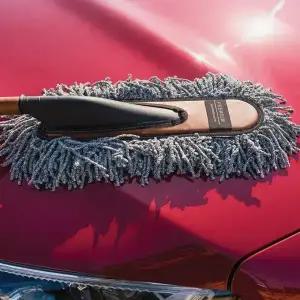 [내일도착]불스원 프리미엄 레더 먼지털이개