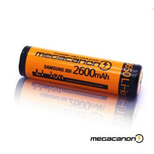 [메가캐논]MEGACANON 2600 (보호회로)/ICR18650-26J/18650 삼성Cell 적용/KC인증