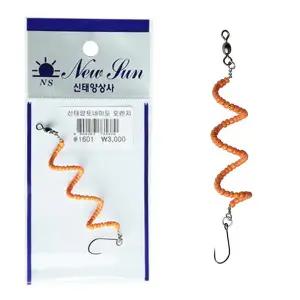 신태양상사 토네이도 구부리 송어루어 낚시 채비 소품