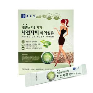 종근당 차전자피 식이섬유 FIBER 30포 x 1박스 1개월분 배변활동원활 프락토올리고당함유