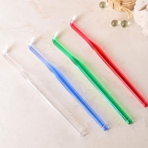 미소덴탈 어금니칫솔4개 사랑니 교정 두줄모 와타나베