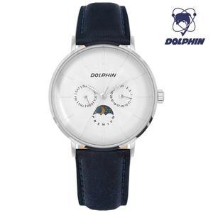 [돌핀] DP 536-11 WHITE 썬앤문 남성시계