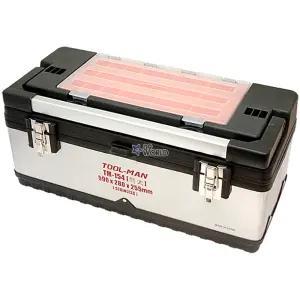 툴맨 스텐공구함 TM-154 특대형 /부품함 공구박스 철공구함