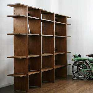 토파즈브라운 JWK 일파만파 북선반 책장 거실장 유닛