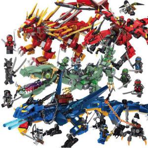 닌자고 레고 레드,블루,그린 드래곤 퍼스트 본 스톱브링거 로이드 (레고호환)