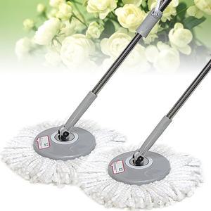 [기타]회전걸레 스테인레스 3단 봉세트 밀대걸레 회전청소기