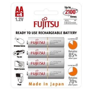 후지쯔 AA 충전지 4알 2000mAh 에네루프 동급 일본산