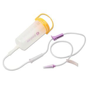 NON PVC 멸균 피딩줄+피딩백 분리형 피딩통 미음줄 영양공급