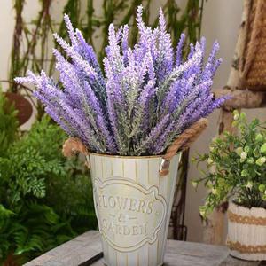 라벤더조화 부케 인테리어 조화 장식 실크플라워 도매 쇼핑몰 생화같은 인조 꽃