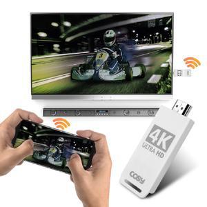 4K UHD 미라캐스트 동글 무선 미러링 / 스마트폰 휴대폰 TV연결 스마트뷰 에어플레이 넷플릭스 EZCAST 추천