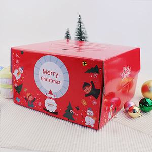 크리스마스 케익상자 1호 받침포함 - 50개