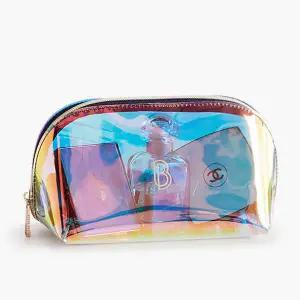 아트박스/블랑블랙 [블랑블랙]홀로그램 반달 파우치