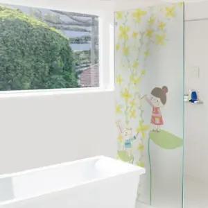 아트박스 꾸밈 tp005-봄그리기_유리문시트지