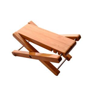 원목 우드  높이조절 접이식 기타 발받침대 발판