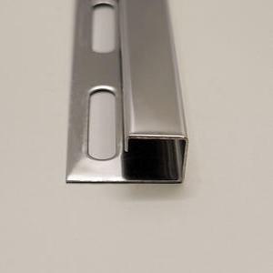 스텐사각 타일 코너비드 몰딩(실버유광)2438mm/재료분리대/모서리보호대/타일마감재