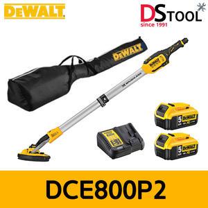 디월트 DCE800P2 20VMAX브러쉬리스 충전 드라이월샌더
