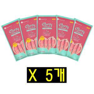 네츄럴코어 메리츄 치킨+오메가3 56g 5개 고양이 츄르간식