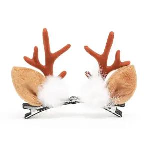 산타머리핀 루돌프 (눈송이) BROWN