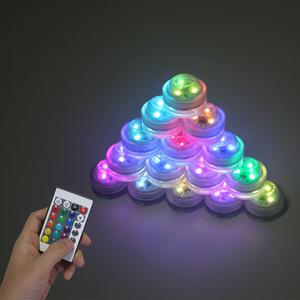 LED 16컬러 미니 장식장 조명 이케아 붙이는 이벤트 무드등 실바니안 피규어