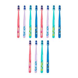 조르단 어린이 칫솔 버디 2단계 5~10세 색상랜덤, 12개