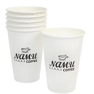 나무이야기 친환경 일회용핫컵 16온스 (10P) 테이크아웃컵 종이컵 커피컵