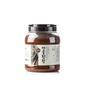 4남매 시골된장 3kg 국내산 콩으로 첨가물없이 항아리에서 3년 숙성