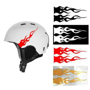 헬멧 불꽃 파이어 스티커 15cm 2p 헬멧 오토바이 바이크 꾸미기 장식