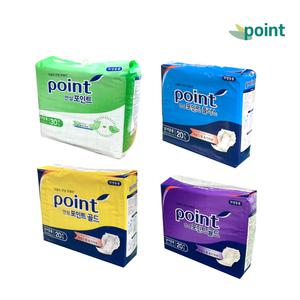 안심 포인트 속기저귀 라운드형 일자형 3팩 최근제조