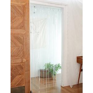 [메종텍스타일]초음파 0.2t 현관중문용 비닐커튼 투명 우레탄 냉기유지 방풍 방한