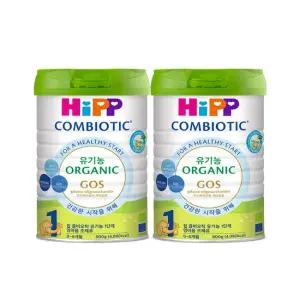 [삼경]힙 콤비오틱 유기농 분유 1단계 800g X 2캔