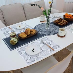 [샤이닝홈]핸드프린팅 방수 실리콘 식탁 테이블매트 모음