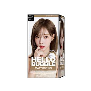 미쟝센 헬로버블 염색약 8MB 매트브라운 /거품염색