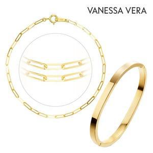 바네사베라 18K 클립 팔찌