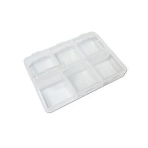 휴대용 약케이스 1개 6함 알약케이스 6칸 비타민통 알약보관함 약통 소형 휴대용 알약통