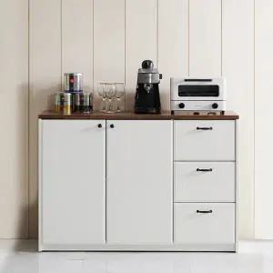 보루네오 엘리브 레브 1200 주방 수납 하부장 서랍형 ap039