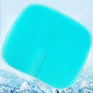 5세대 벌집 쿨링 젤 매트 실리콘 말랑 쿨매트 통풍 방석 1개 여름철 필수품 사무실 의자 차시트